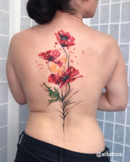 9 Awesome Flower Tattoos That Are Both Beautiful and Symbolic - KOYA SKIN