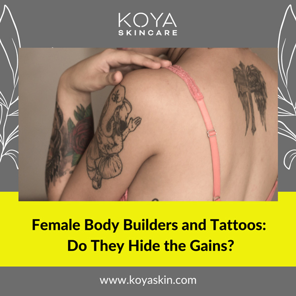 share on Facebook female body builder and tattoo