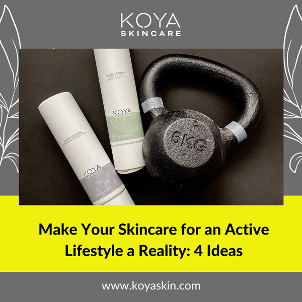 share on Facebook make your skincare for an active