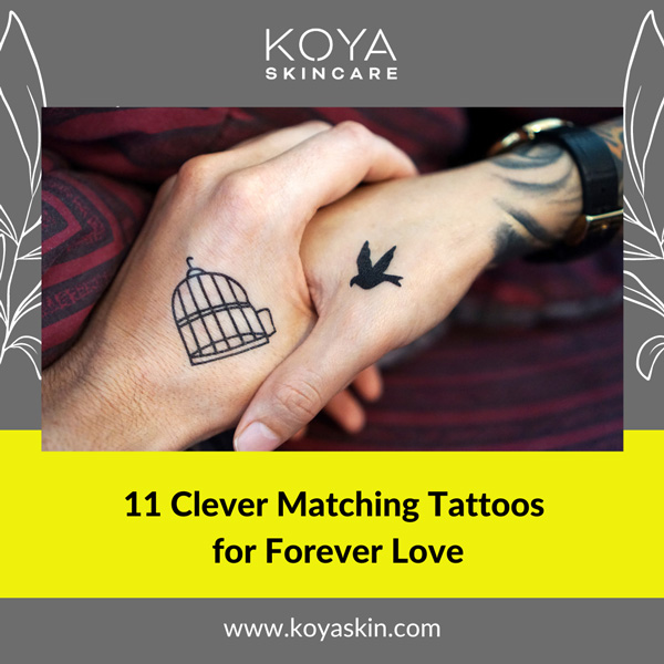 share on Facebook 11 clever matching tattoos