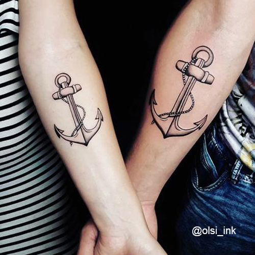 50 Matching Couple Tattoo Ideas To Try with Your Significant Other   Hairstyle