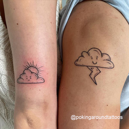 25+ Coolest Couple Tattoos We Found on the Internet for Your Tat Inspiration