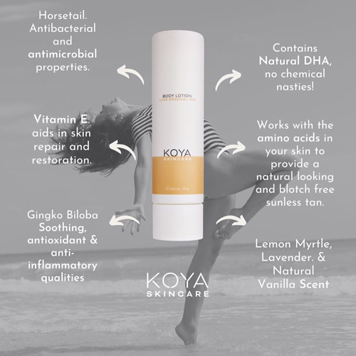 KOYA Skin Luxe Tan features and benefits