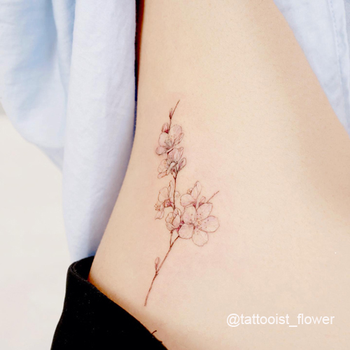 small blooming flower tattoo hibiscusTikTok Search