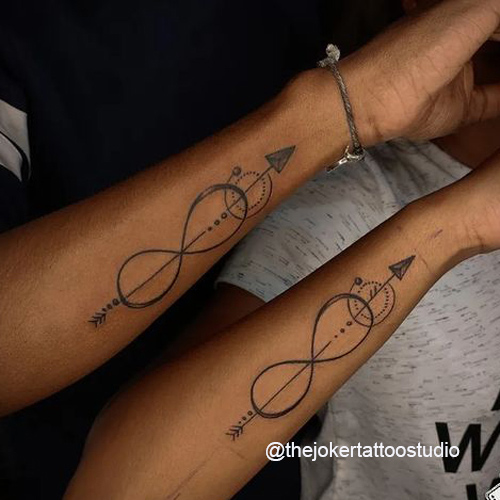 11 Clever Matching Tattoos for Forever Love - KOYA SKIN
